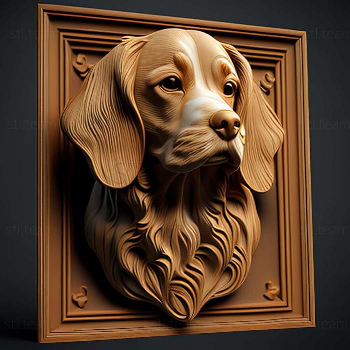3D модель Знаменитое животное Dash Dog (STL)